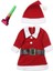 Bebek Market Noel Anne Bebek Çocuk Noel Baba Yılbaşı Kostüm 3