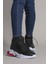 Siyah Beyaz Kırmızı Sneaker Bot 0012108 5