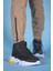 Siyah Beyaz Sarı Sneaker Bot 0012108 3
