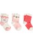 Baby Bebek Çorabı 3 Lü Set Uykucu Fairy 0-6 Ay 1