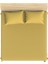 Maki %100 Pamuklu Hardal 160x200+2*(50x70) Çift Kişilik Lastikli Çarşaf Ve Yastık Kılıfı 1