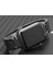 Apple Watch Seri 2/3/4/5/6/se 40MM Uyumlu Mat Seramik Metal Kordon Parlak Siyah 3