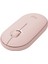 M350 Pebble Sessiz Kablosuz Kompakt Mouse - Pembe 1