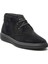 Siyah Erkek Bot 19A5  Frau Waxy Desert Boot Suede Black 3