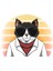 The Cat Father - Kedi Baba Sticker 1
