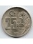 25.000 Lira (1995) Çil Eski Madeni Para 2