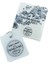 Sertifikalı Swarovski 3 mm Tek Taş 925 Gümüş Set Takım 3