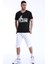 Şahlanan Kangal Baskı V Yaka T-Shirt 4