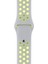 Apple Watch Series SE/10/9/8/7/6/5/4/3 49mm-46mm-45mm-44mm-42mm Uyumlu M/L Delikli Spor Silikon Kordon Gri/Yeşil 2
