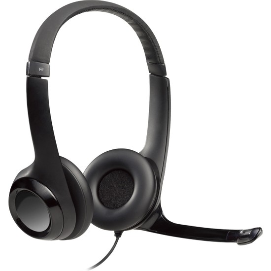 Logitech H390 USB Gürültü Önleyici Mikrofonlu Kulaklık - Siyah