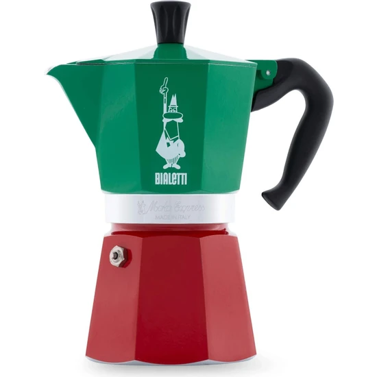 Bialetti Moka Pot Express Italya 6 Cup