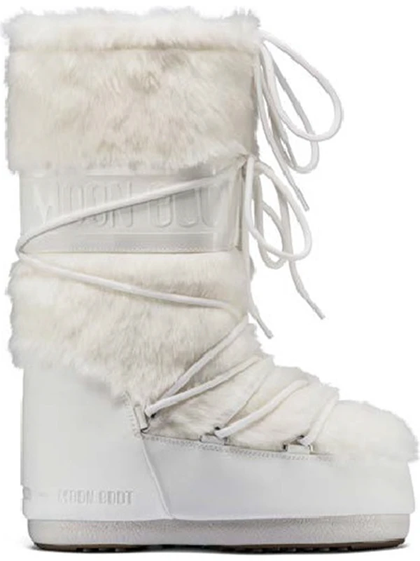 Moon Boot Kadın Kar Botu 14089000-003 Moon Boot Icon Faux Fur Optical White (35-41)