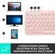 Logitech K380 Kompakt Kablosuz Bluetooth Türkçe Klavye - Pembe Logitech K380 Kompakt Kablosuz Bluetooth Türkçe Klavye - Pembe