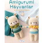 Tuva Yayıncılık Amigurumi Hayvanlar 128 Sayfa Khuc Cay Hobi Kitabı Ciltsiz Eğlenceli Projeler