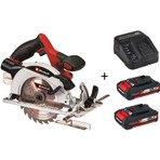 Einhell Te-Cs 18/165-1 Li Akülü Daire Testere + 2 x 2.0 Ah Starter Kit