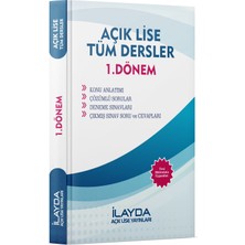 Açık Öğretim Lisesi 1. Dönem Tüm Dersler Yardımcı Ders Kitabı