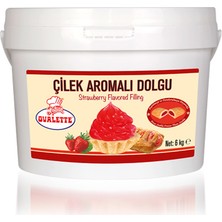 Ovalette Gerçek Çilek Aromalı Dolgu 6 kg