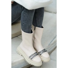 Mio Gusto Bej Zincirli Kadın Bot