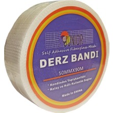 Junior Yapışkanlı Alçıpan Bandı Derz Bandı 5 cm x 90 M