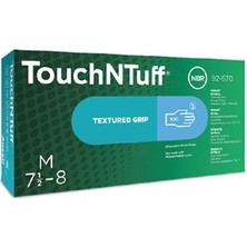 Touchntuff® 92-670 Tek Kullanımlık Pudrasız Nitril  Eldiven