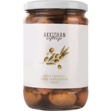 Akkızhan Çiftliği Domat Yeşil Çizik Zeytin 500 gr