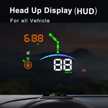 Gahome Araba Navigasyon Sürümü Hud 5.5''hd Ekran (Yurt Dışından)
