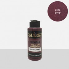 Cadence Premium Akrilik Boya Şarap 120ML N:2002