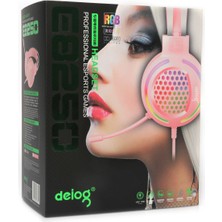 Deiog E-8250 7.1 Surround Mikrofonlu Rgb Oyuncu Kulaklığı