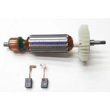 Nesta Makita Tipi Ga 4530 Endüvi Rotor Kollektör ve Kömürü