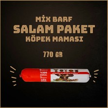 Barftr - Mix Barf 10 kg Salam Köpek Maması (13 Paket - 770 Gr)