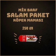 Barftr - Mix Barf 10 kg Salam Köpek Maması (40 Paket - 250 Gr)