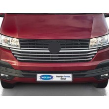 OMSA VW T6.1 Caravelle Krom Ön Panjur Alt Çıtası 5 Parça 2020 ve Sonrası