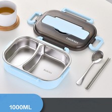 Bilu Store Isı Yalıtımı Bento Kutusu Sofra Seti Taşınabilir Öğle Yemeği Kutusu (Yurt Dışından)
