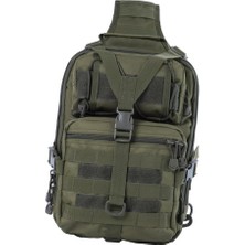 Strade Store Oxford Kumaş Çarpraz Omuz Çantası  -Yeşil (Yurt Dışından)
