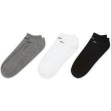 Nike U Nk Everyday Hafif Unisex Çorap Karışık Renkli 3 Adet Seti Konforlu Kullanım