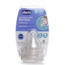 Chicco Yeni Wellbeing Biberon Emziği 2 Ay+ Orta Akış 2'li