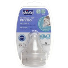 Chicco Yeni Wellbeing Biberon Emziği 6 Ay+ Mama Akışlı 2'li