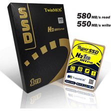 Twinmos Tm1000Gh2U 1TB 580MB-550MB Sata3 SSD