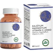 Anti Masc Kalsiyum & Magnezyum & Vitamin-C & Çinko 2 x 60 Kapsül