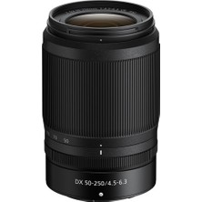 Nikon Nikkor Z Dx 50-250MM F / 4.5-6.3 VR (Yurt Dışından)