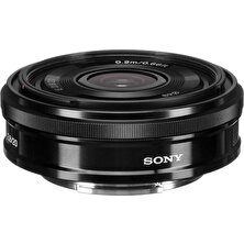 Sony E 20MM F / 2.8 Lens - Siyah (Yurt Dışından)