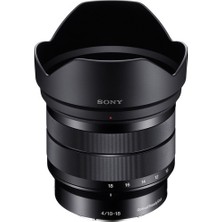 Sony E 10-18MM F / 4 Oss Lens - Siyah (Yurt Dışından)