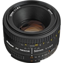 Nikon Af Nikkor 50MM F / 1.8d Lens (Yurt Dışından)