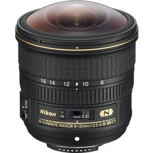 Nikon Af-S Balıkgözü Nikkor 8-15MM F / 3.5-4.5e Ed Lens (Yurt Dışından)