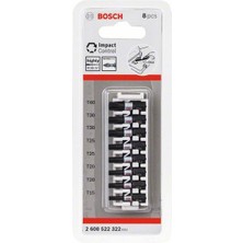 Bosch Impact Ctrl Bits Uç T15-T40 25 mm 8'li