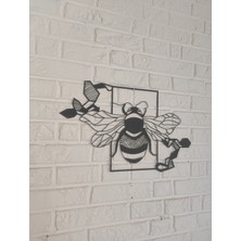 Black Art Steel Arı Metal Tablo