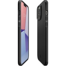 Spigen Apple iPhone 13 Pro Max Kılıf Thin Fit Black - ACS03674