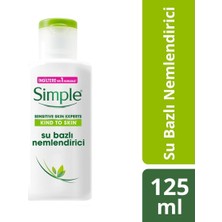 Simple Kind To Skin Hassas Ciltlere Uygun Sert Kimyasal İçermeyen Su Bazlı Nemlendirici 125 ML