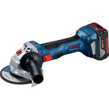 Bosch Gws 180 Li- 18 Volt 4 Amper Çift Batarya 125 mm Akülü