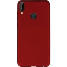 Dlrcase Huawei Honor Play Kılıf Premier Esnek Lüx Silikon Kırmızı